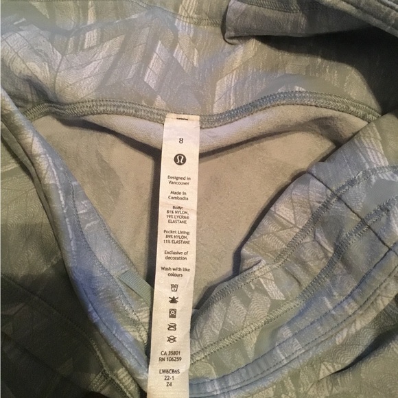 Lululemon legging - Swift speed high-rise crop 21” - Picture 9 of 9